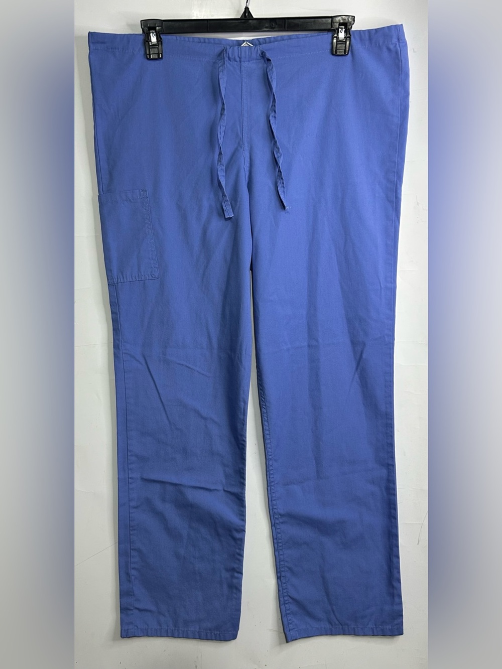 Scrub Zone Blue Drawstring Waist Scrub Pants Medium